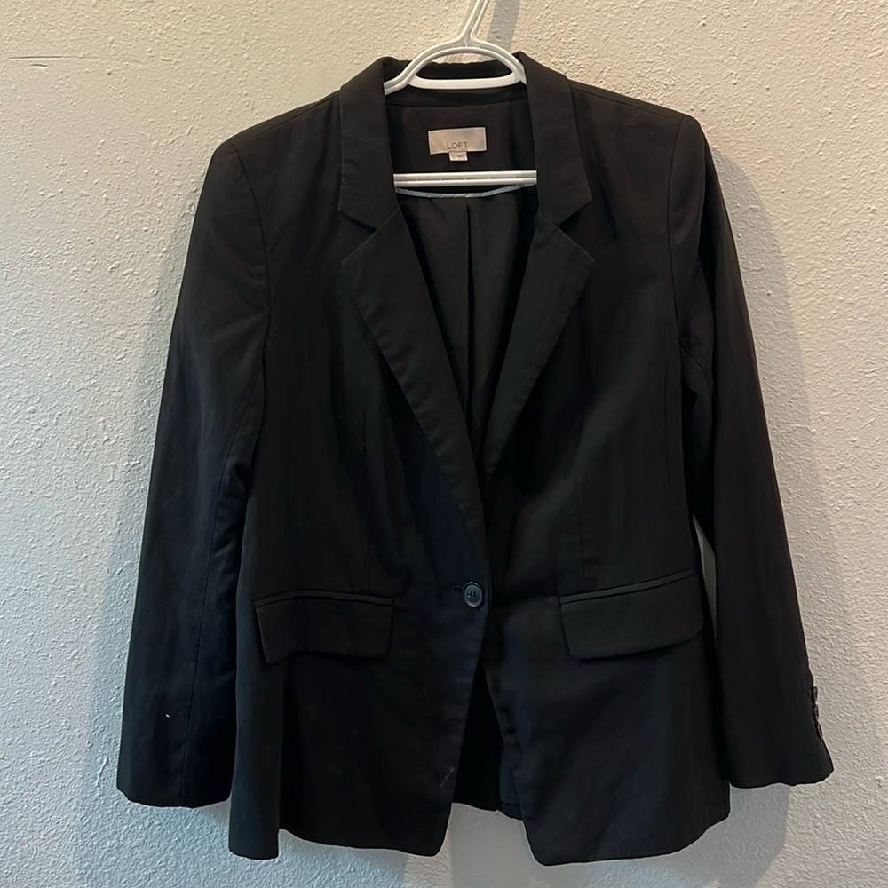 Loft blazer in black